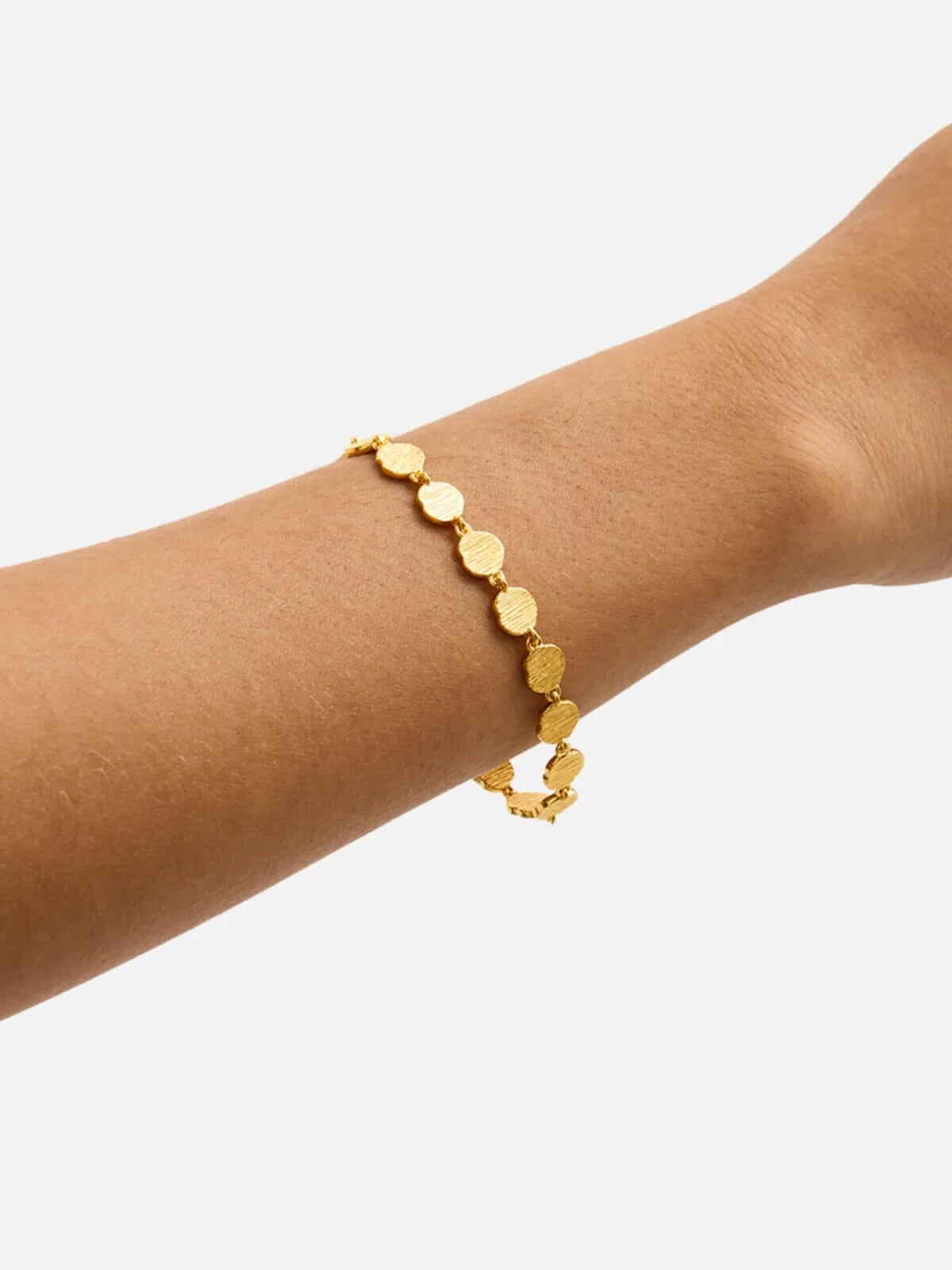 Light Coin Bracelet | Gold Vermeil
