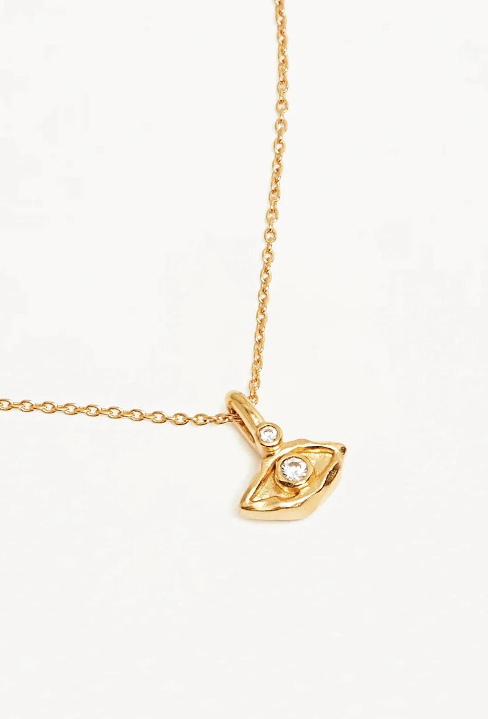 BY CHARLOTTE I Am Protected Necklace | Gold