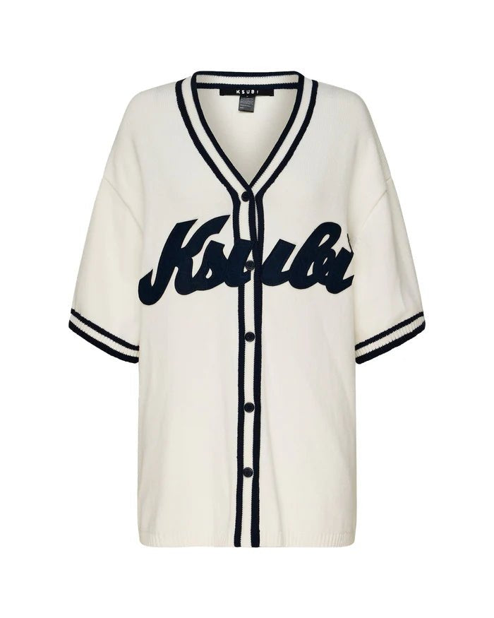 KSUBI Baseball Knit | Off White