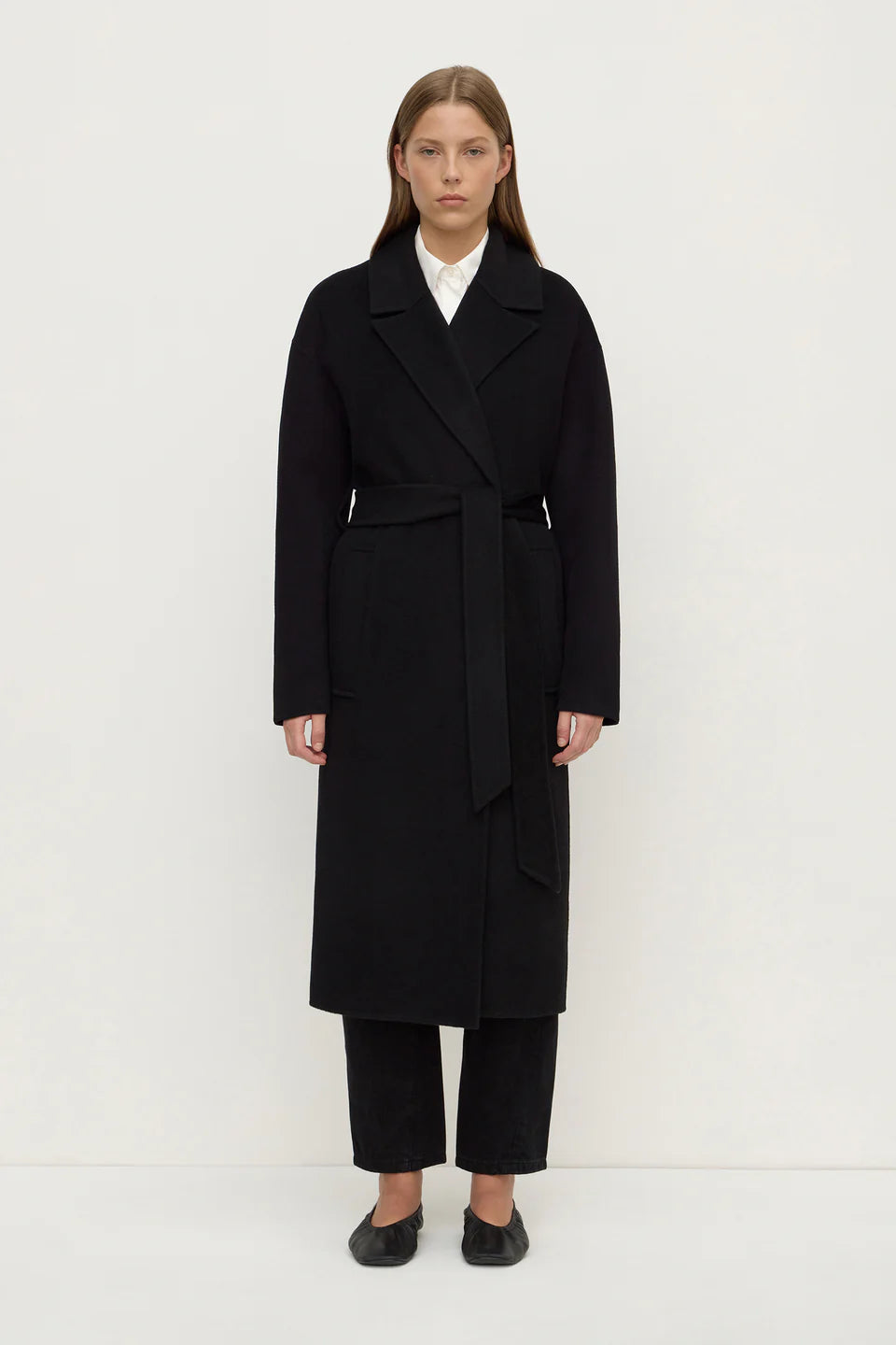 ASSEMBLY LABEL Ivy Wool Coat | Black