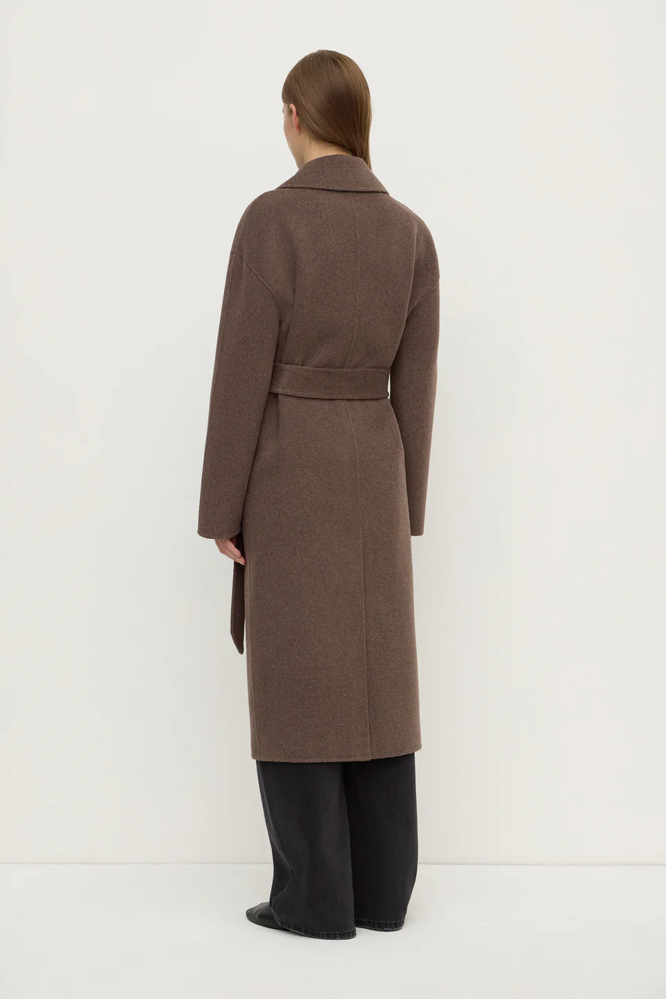 ASSEMBLY LABEL Ivy Wool Coat | Cocoa Marle