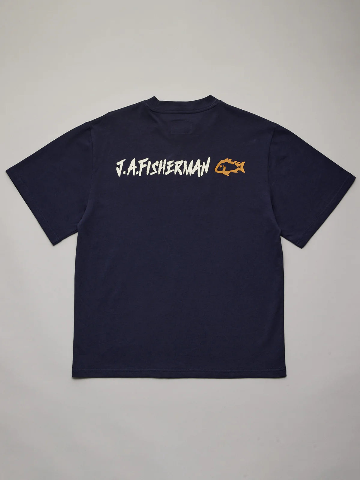 JUST ANOTHER FISHERMAN Heavy Shore Tee | Navy