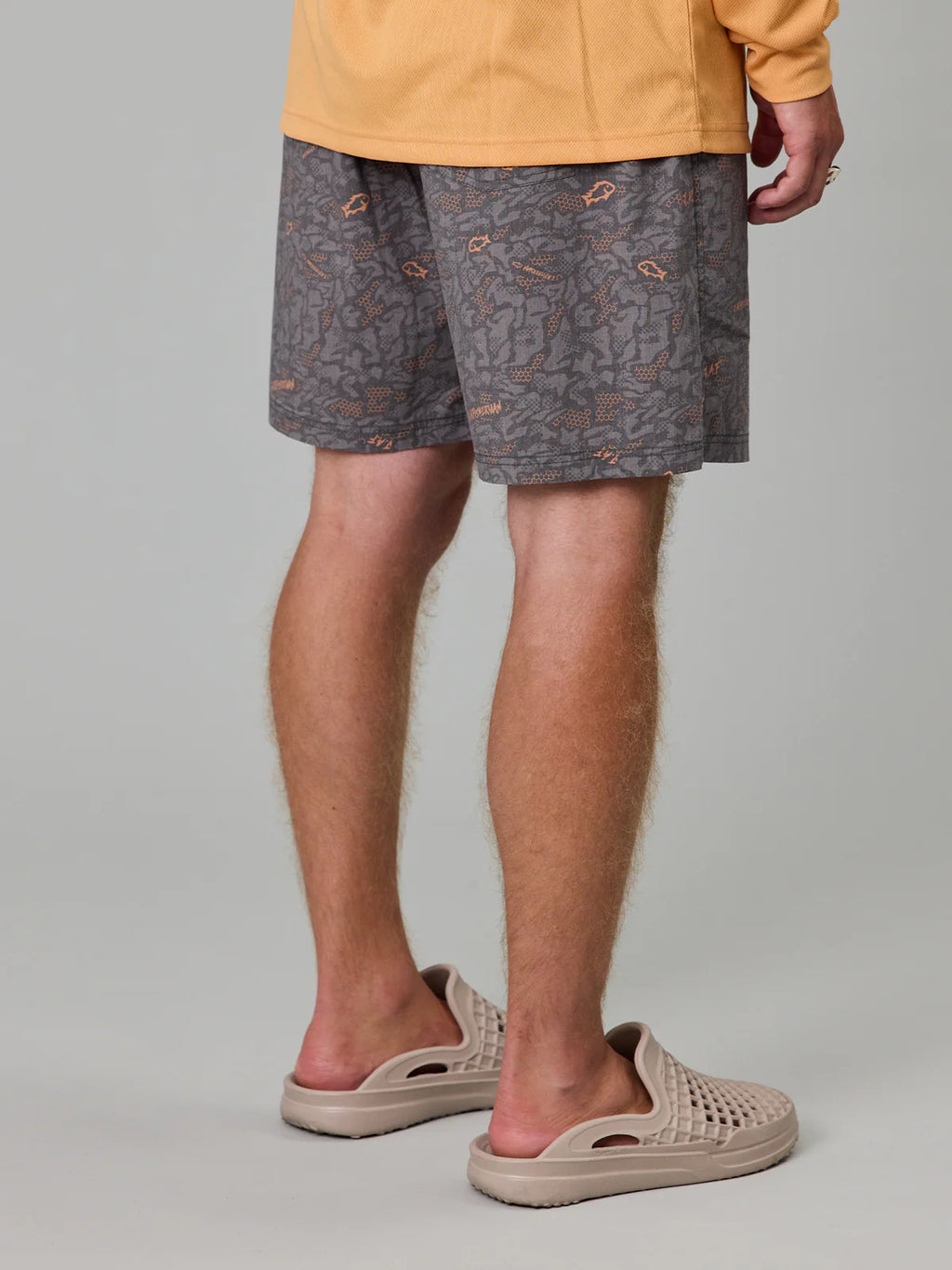 J.A.F Volley Shorts | Charcoal Digi Camo