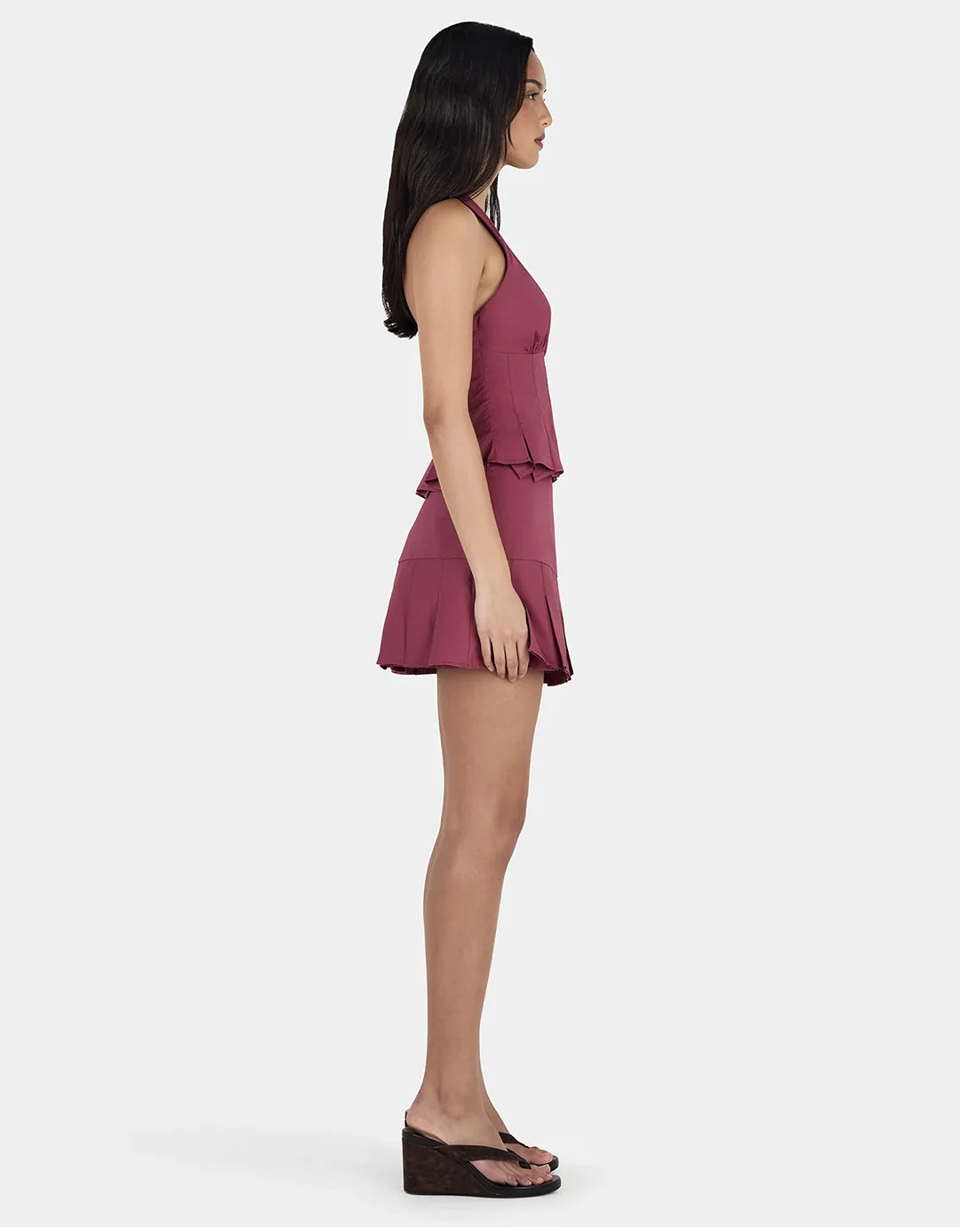 OWNLEY Jorja Corset | Raspberry