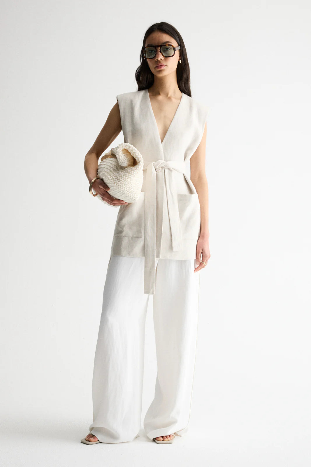 ELKA COLLECTIVE Linna Vest | Natural
