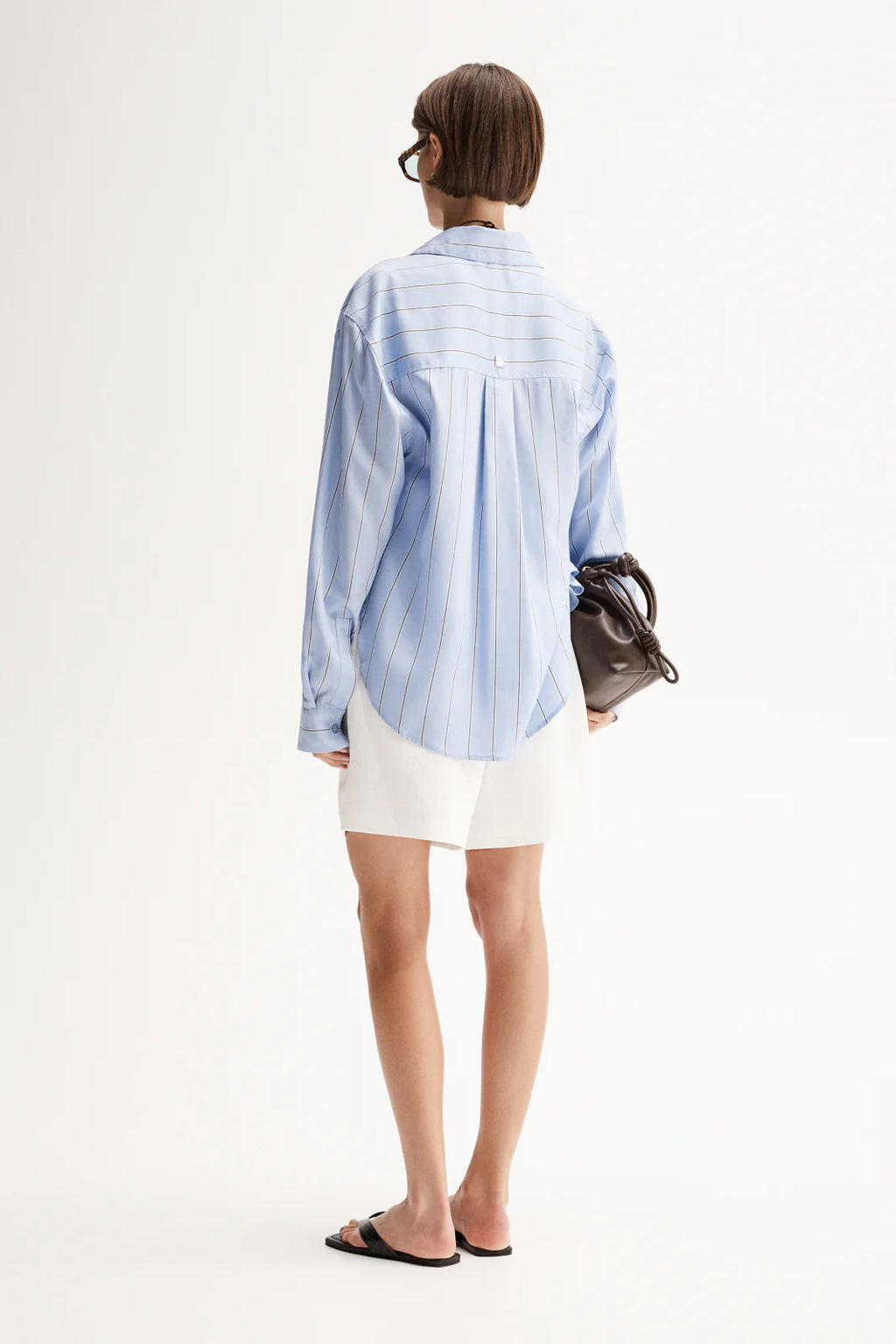 ELKA Henry Stripe Shirt | Blue Stripe