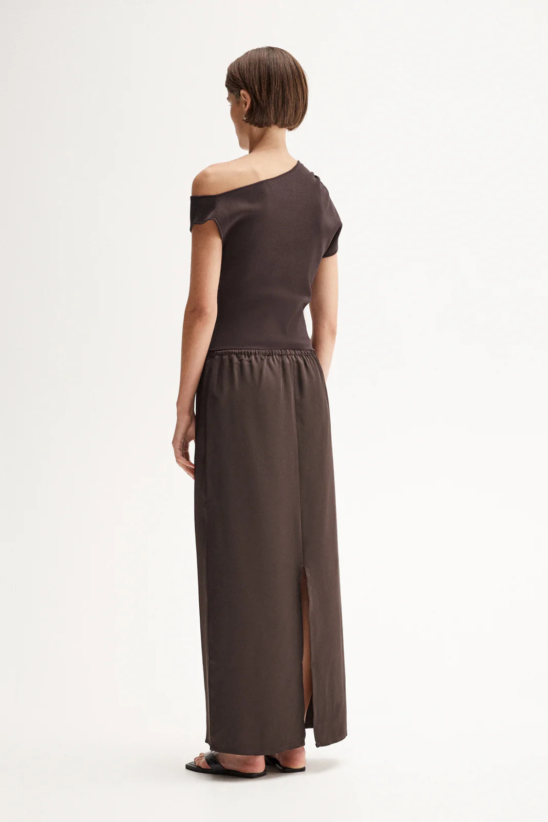 ELKA Mina Maxi Skirt | Brown