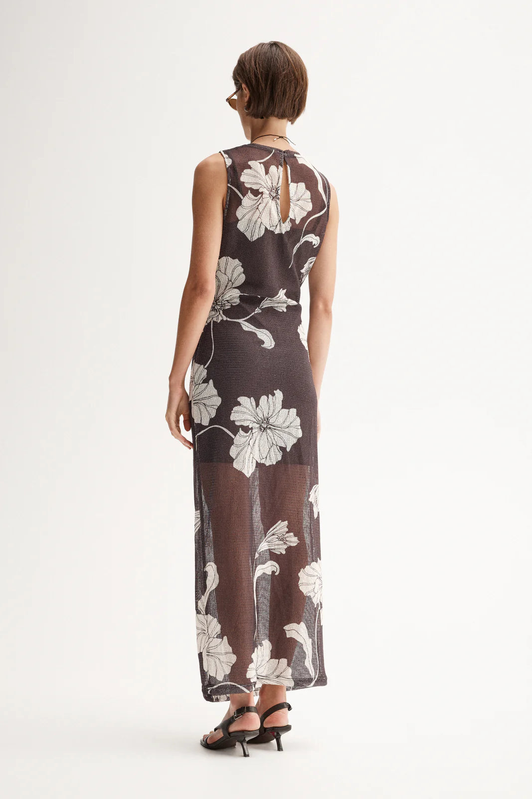 ELKA Lillian Maxi Dress | Floral Brown
