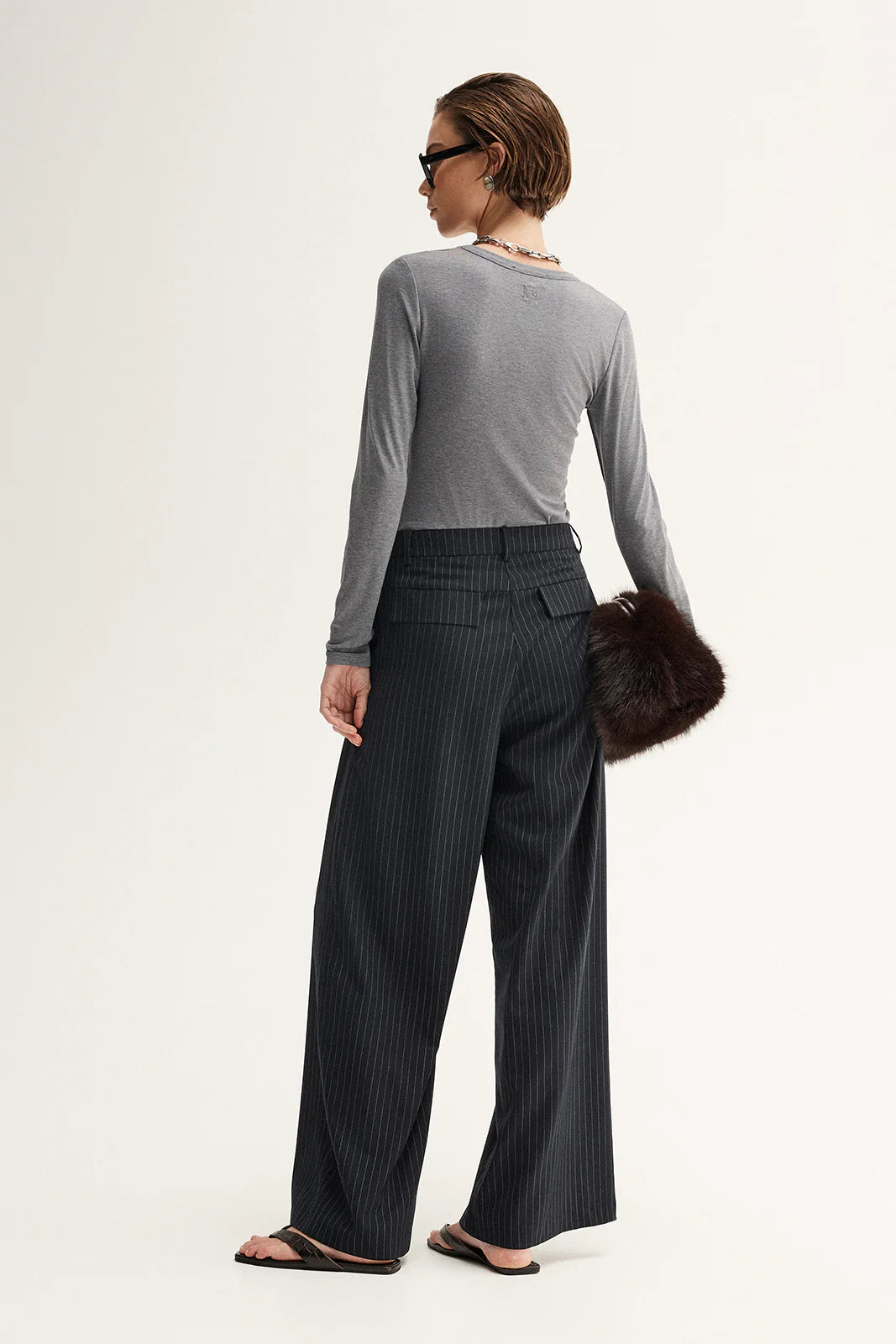 ELKA Sierra Top | Charcoal Marle