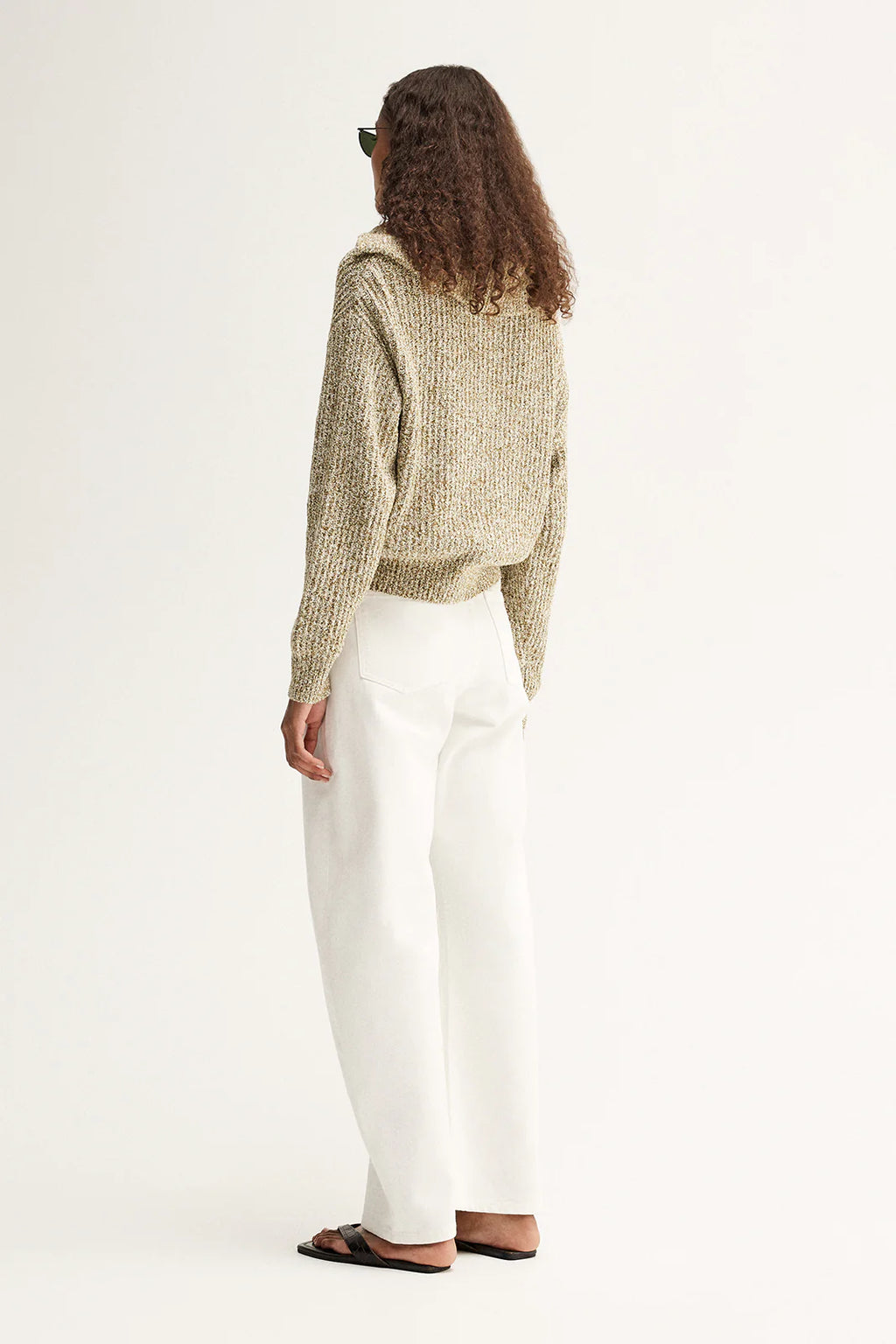 ELKA Harrie Knit Jumper | Moss Marle