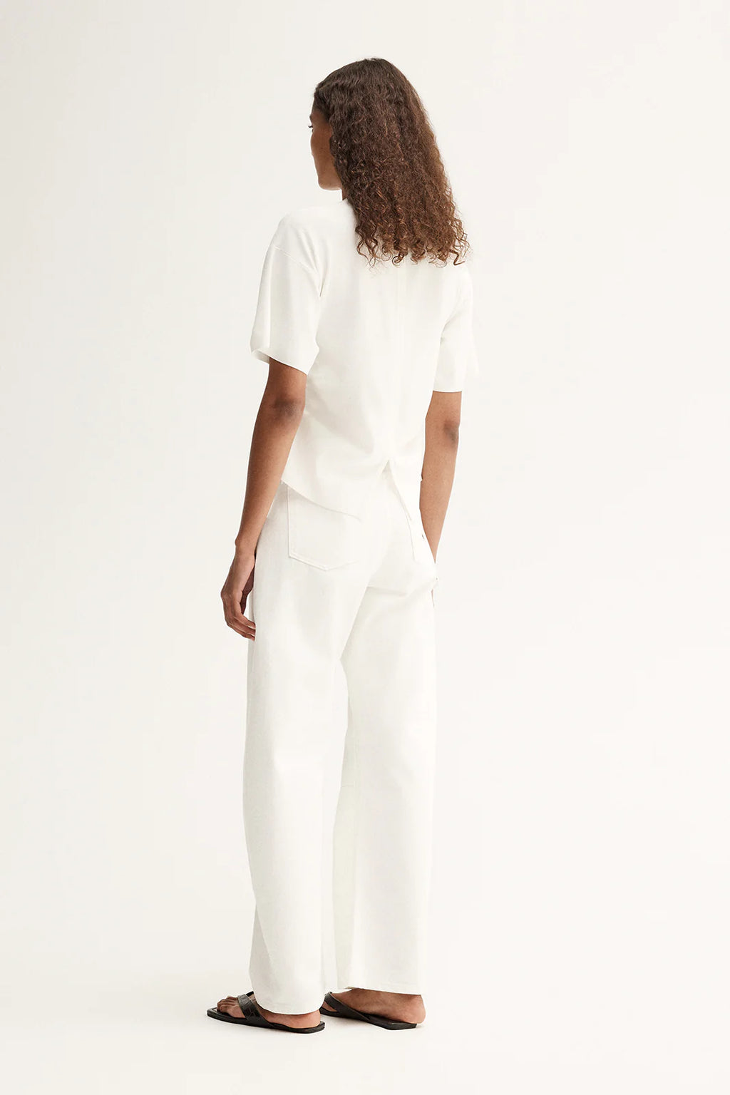 ELKA Marley Knit Top | White