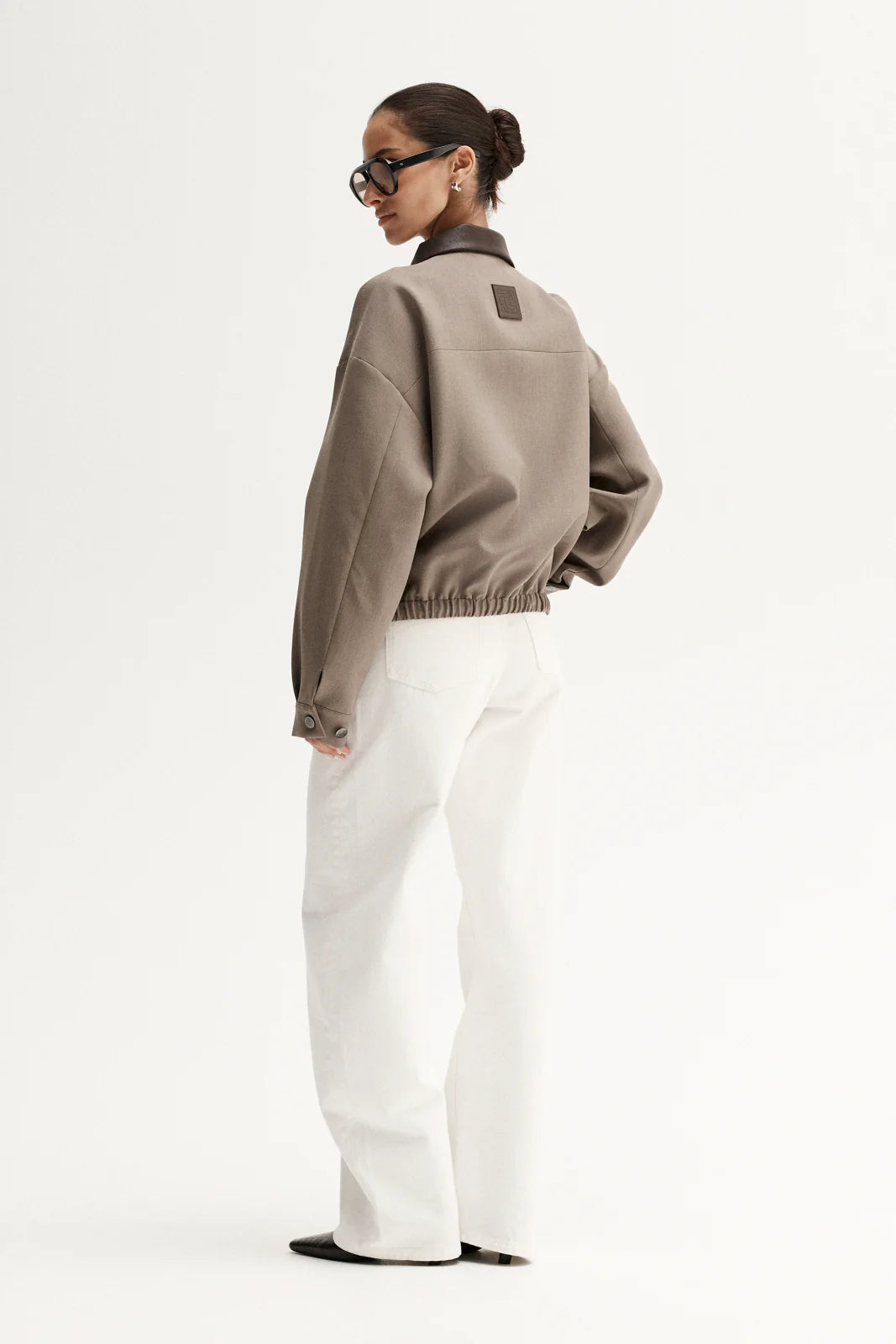 ELKA Dora Bomber Jacket | Taupe