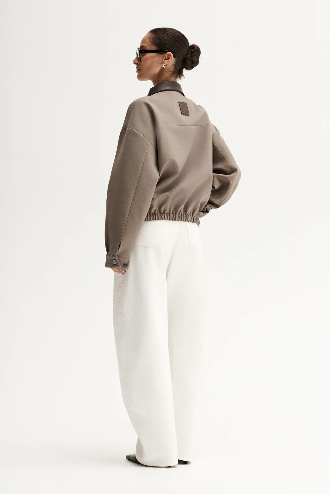 ELKA Dora Bomber Jacket | Taupe