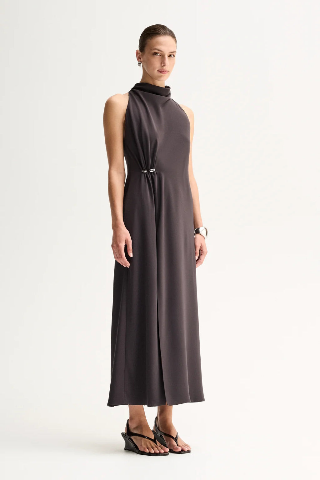 ELKA COLLECTIVE Harper Maxi Dress | Slate