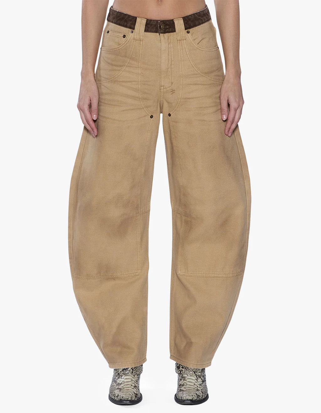 KSUBI Barrel Jean Carpenter | Sierra Tan