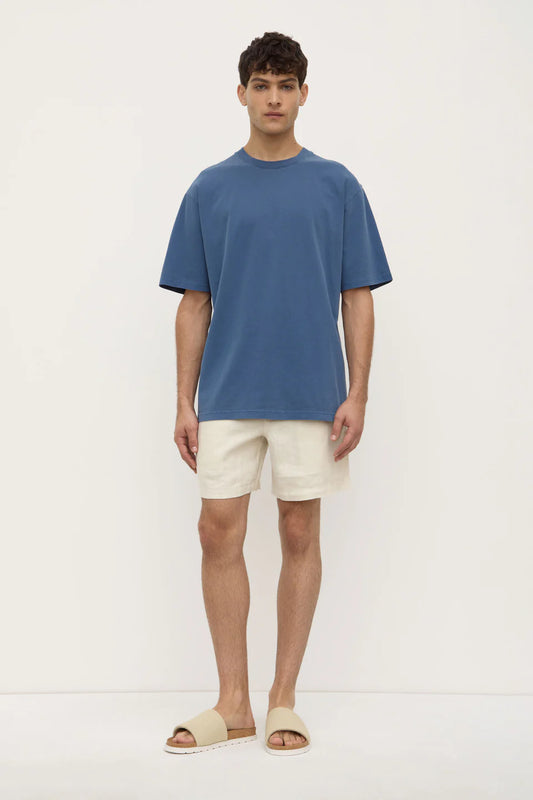 ASSEMBLY LABEL Knox Oversized Tee | Blue Haze