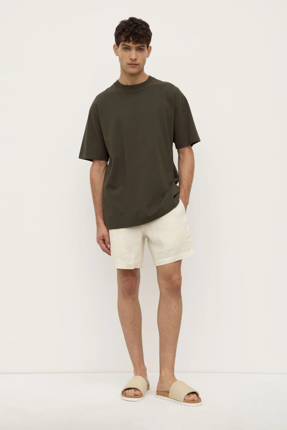 ASSEMBLY LABEL Knox Organic Oversized Tee | Sorrel