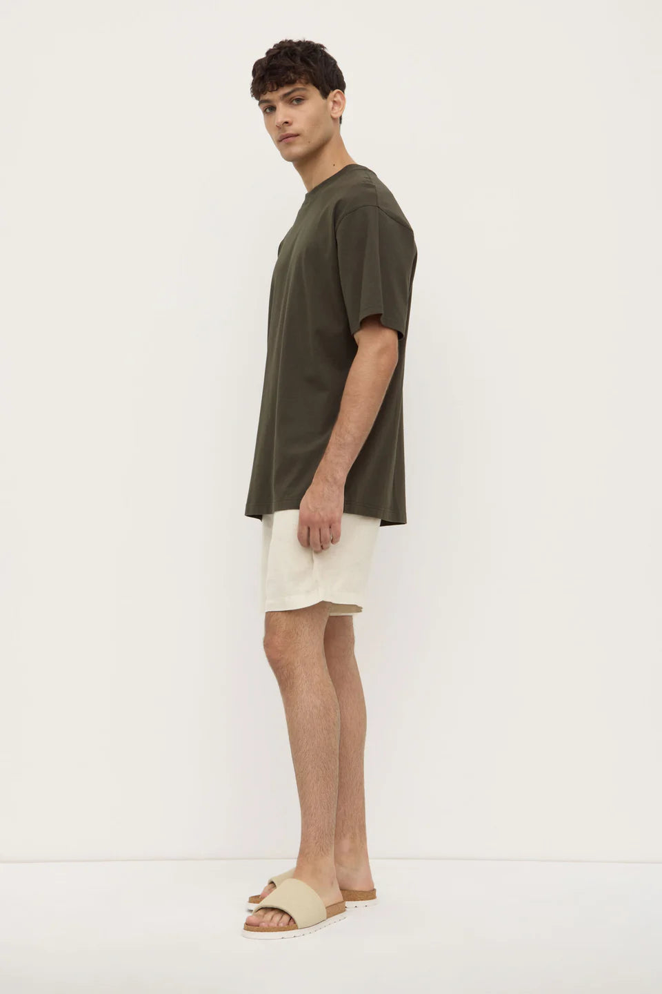 ASSEMBLY LABEL Knox Organic Oversized Tee | Sorrel