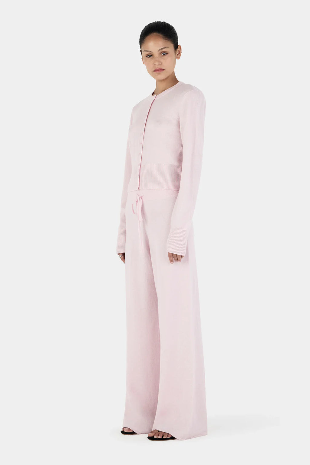 HANSEN Lucielle Cashmere Cardigan | Blush