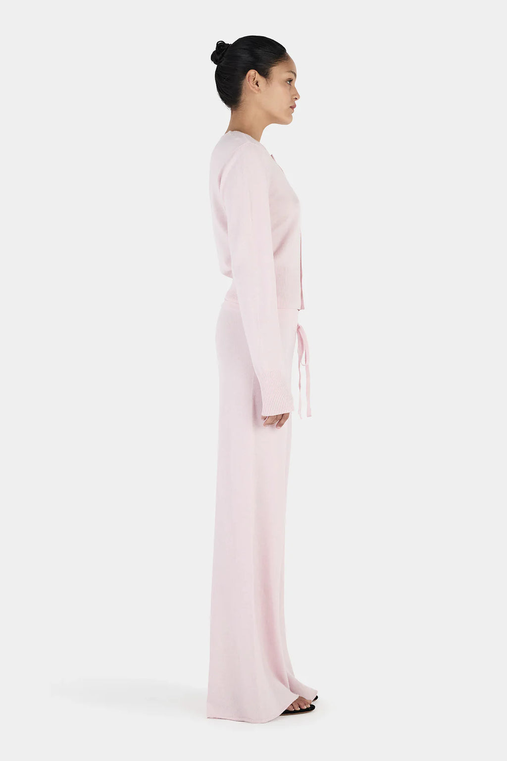 HANSEN Lucielle Cashmere Cardigan | Blush
