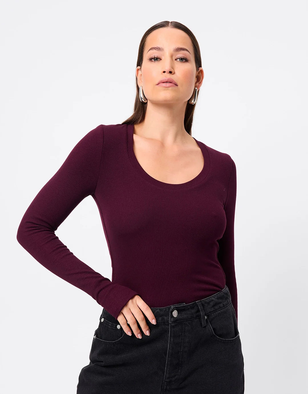 MOSSMAN Lincoln Top | Cherry Lacquer