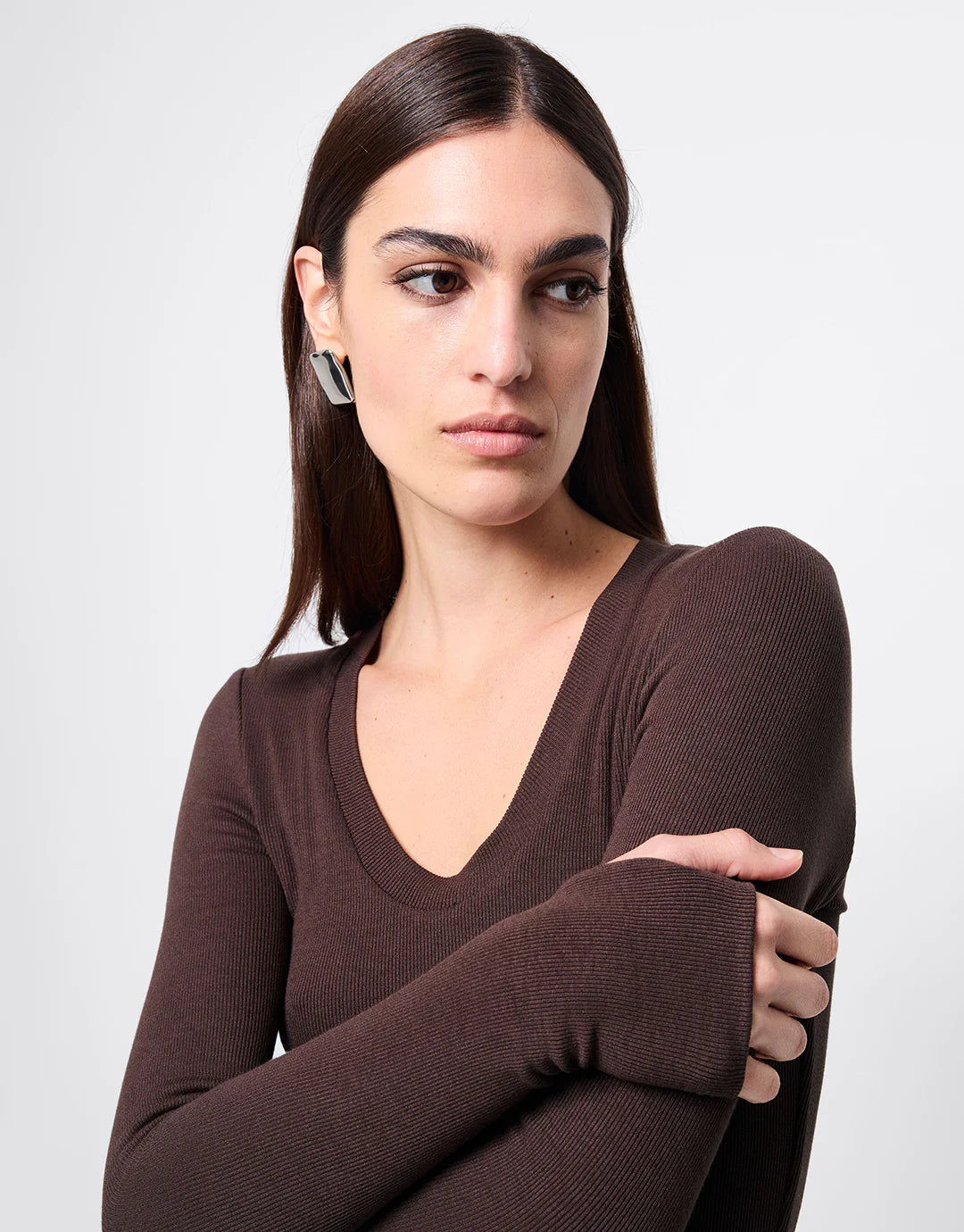 MOSSMAN Lincoln Top | Chocolate