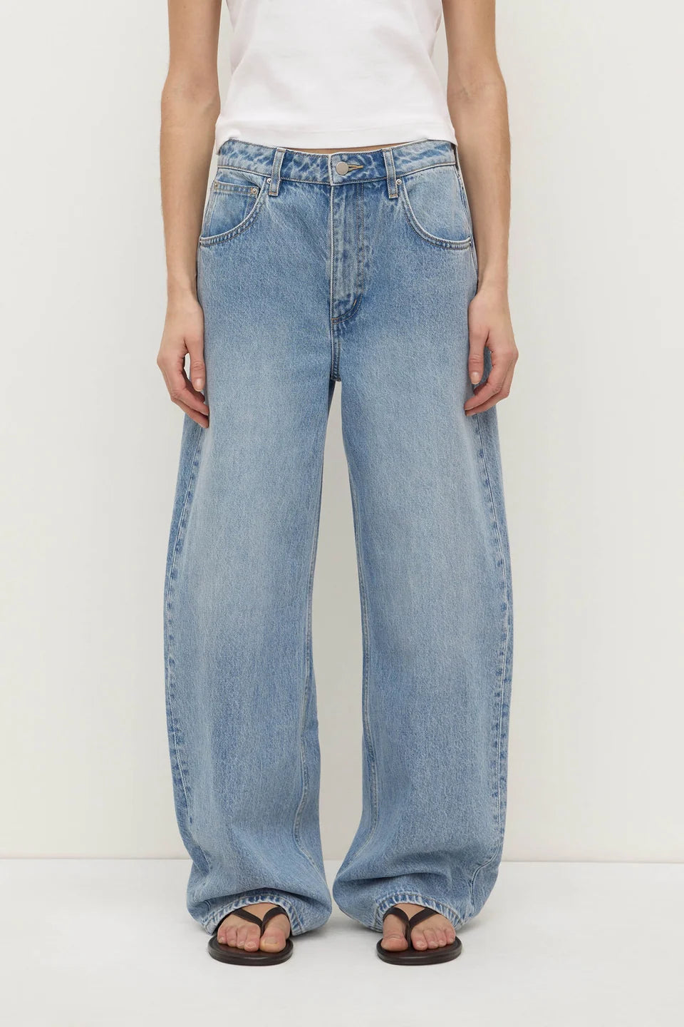 ASSEMBLY LABEL Low Curve Mid Rise Jean | Mid Blue