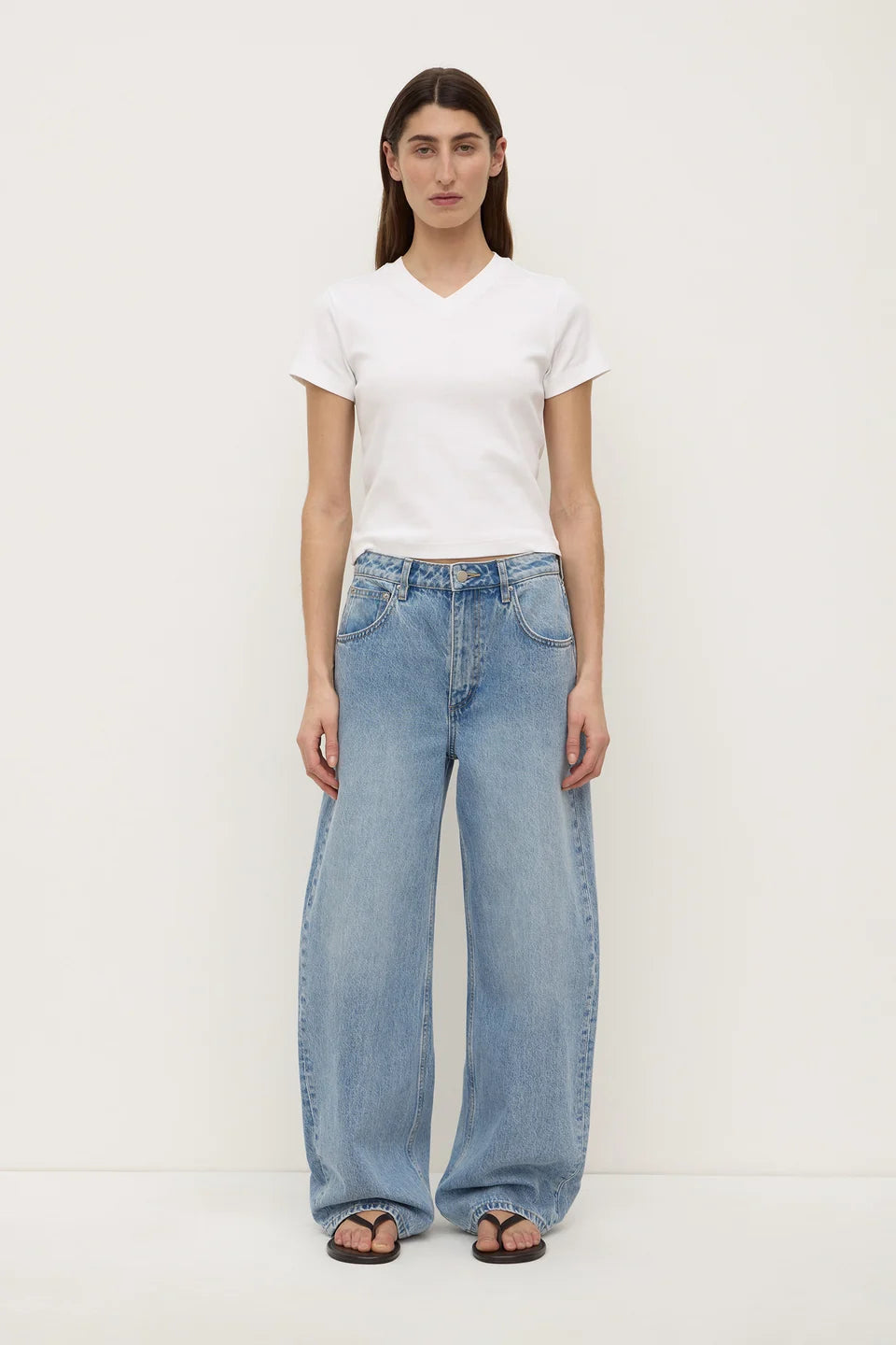 ASSEMBLY LABEL Low Curve Mid Rise Jean | Mid Blue