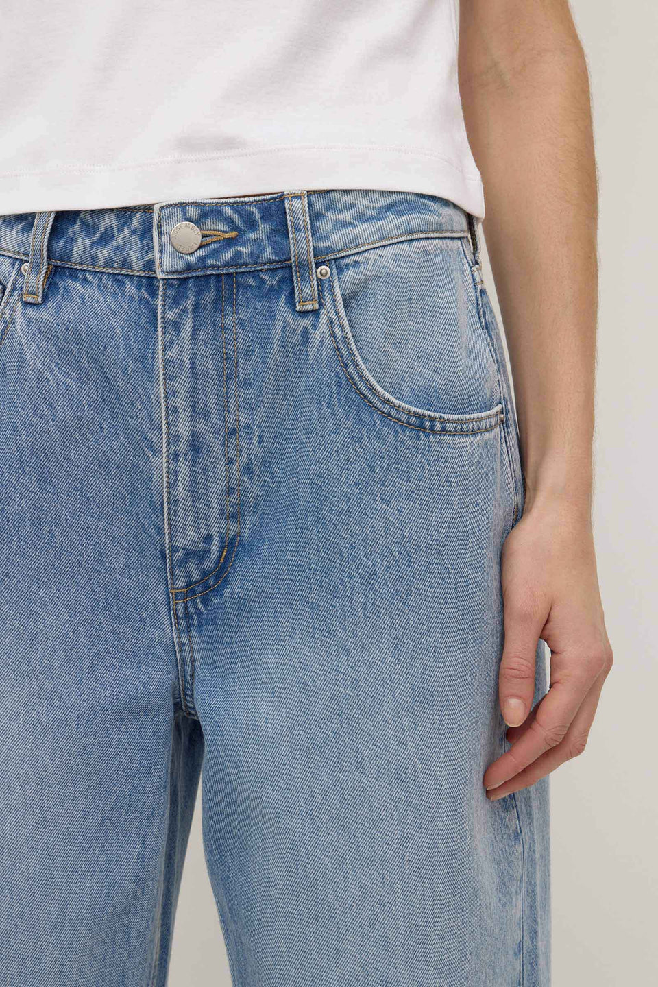 ASSEMBLY LABEL Low Curve Mid Rise Jean | Mid Blue