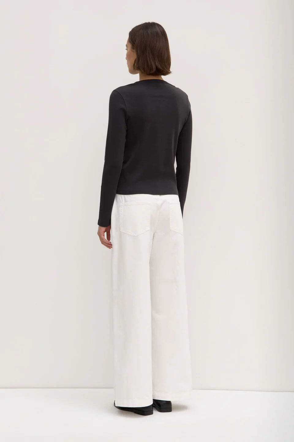 ASSEMBLY LABEL Lyla Long Sleeve | Washed Black