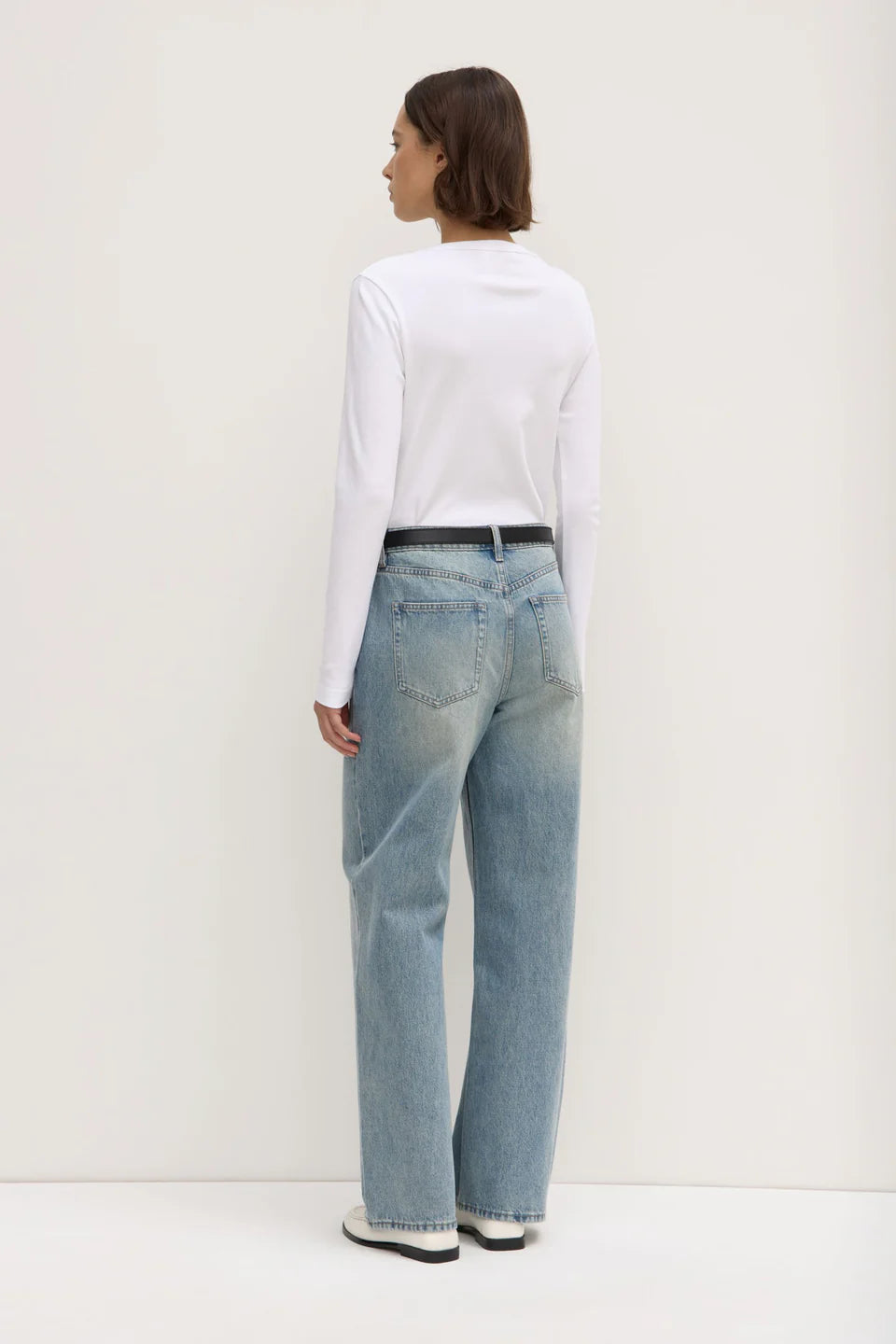 ASSEMBLY LABEL Lyla Long Sleeve | White