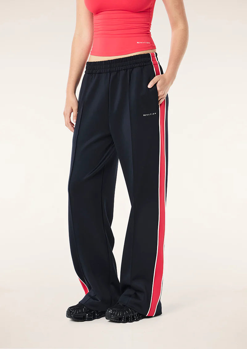 P.E NATION Man Down Track Pant | Dark Sapphire