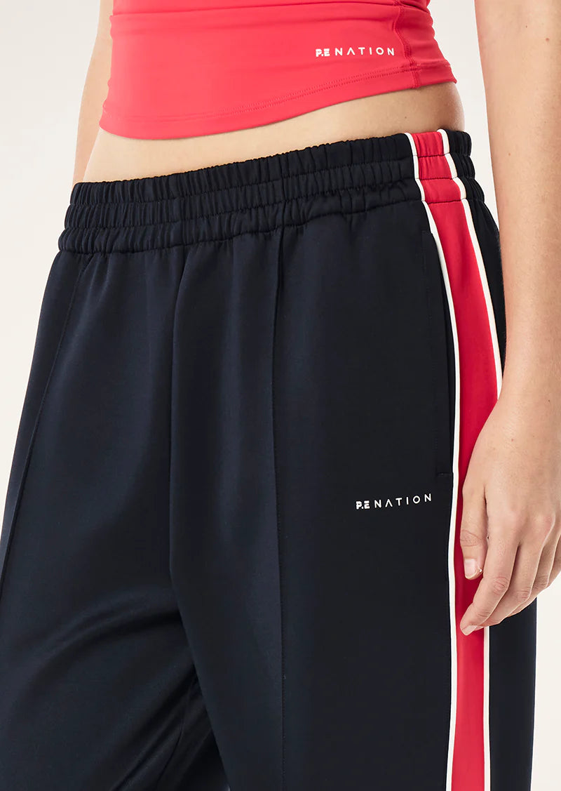P.E NATION Man Down Track Pant | Dark Sapphire