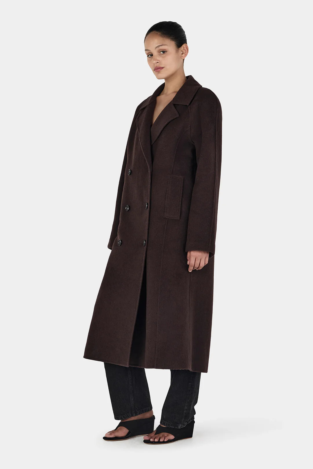HANSEN Matthews Coat Regular | Chocolate