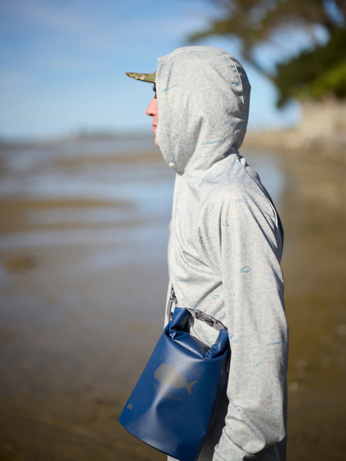 JUST ANOTHER FISHERMAN Mini Dry Sling Back | Navy