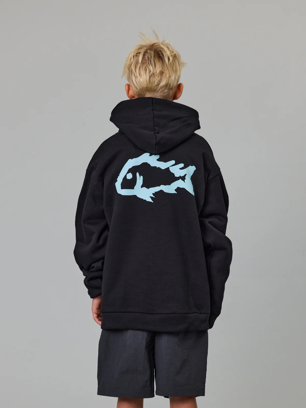 J.A.F Mini Kids Hood | Black