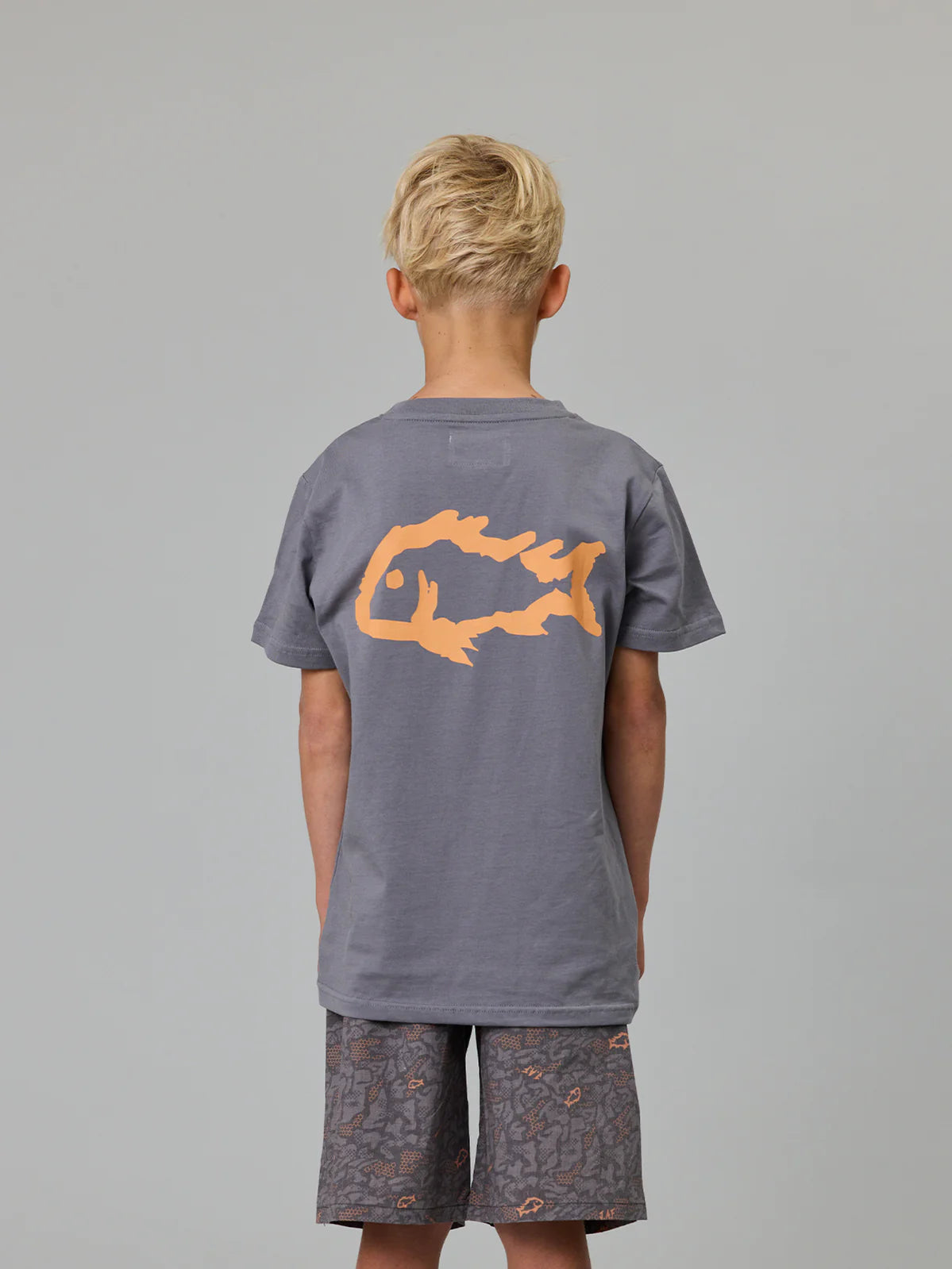 J.A.F Mini Kids Snapper Tee | Black