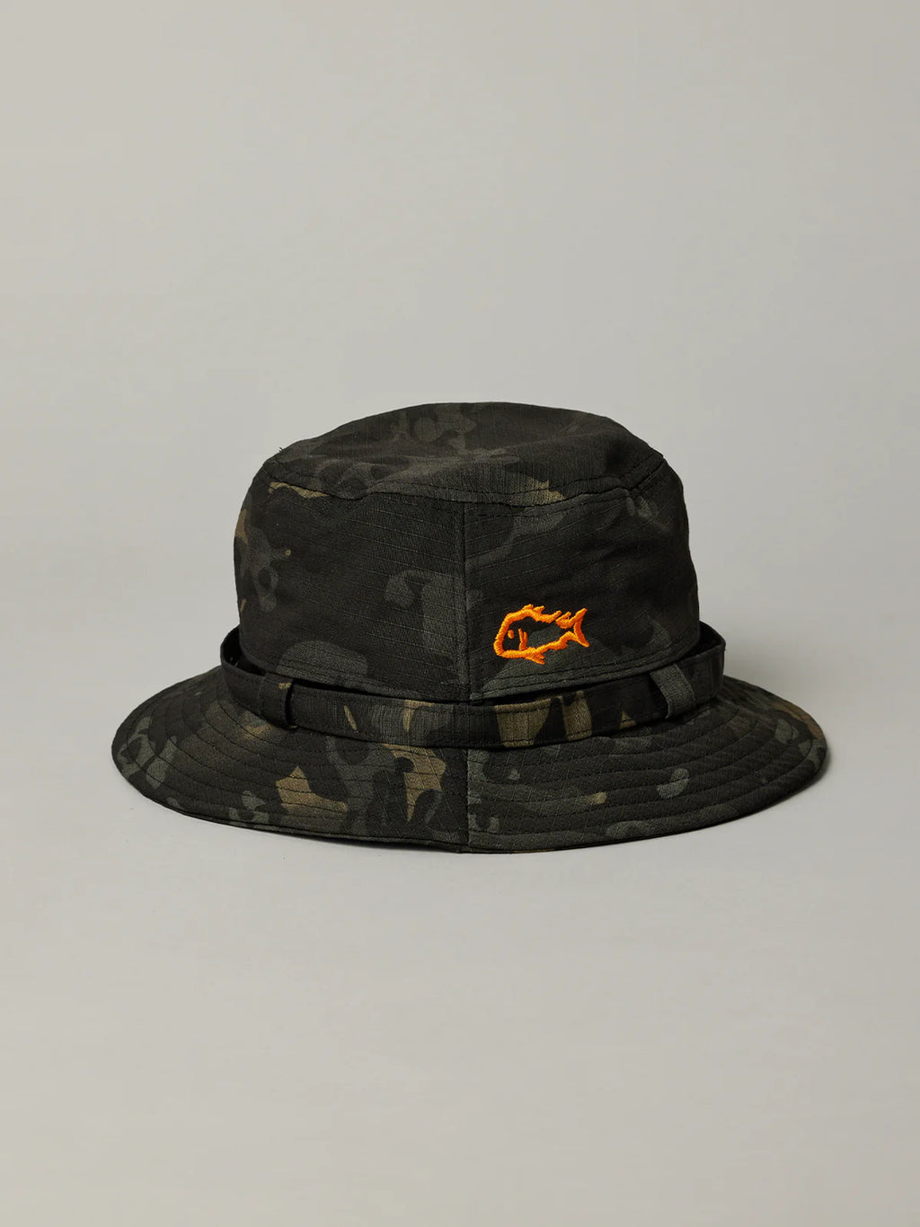J.A.F Mini Kids Wide Brim | Black Camo