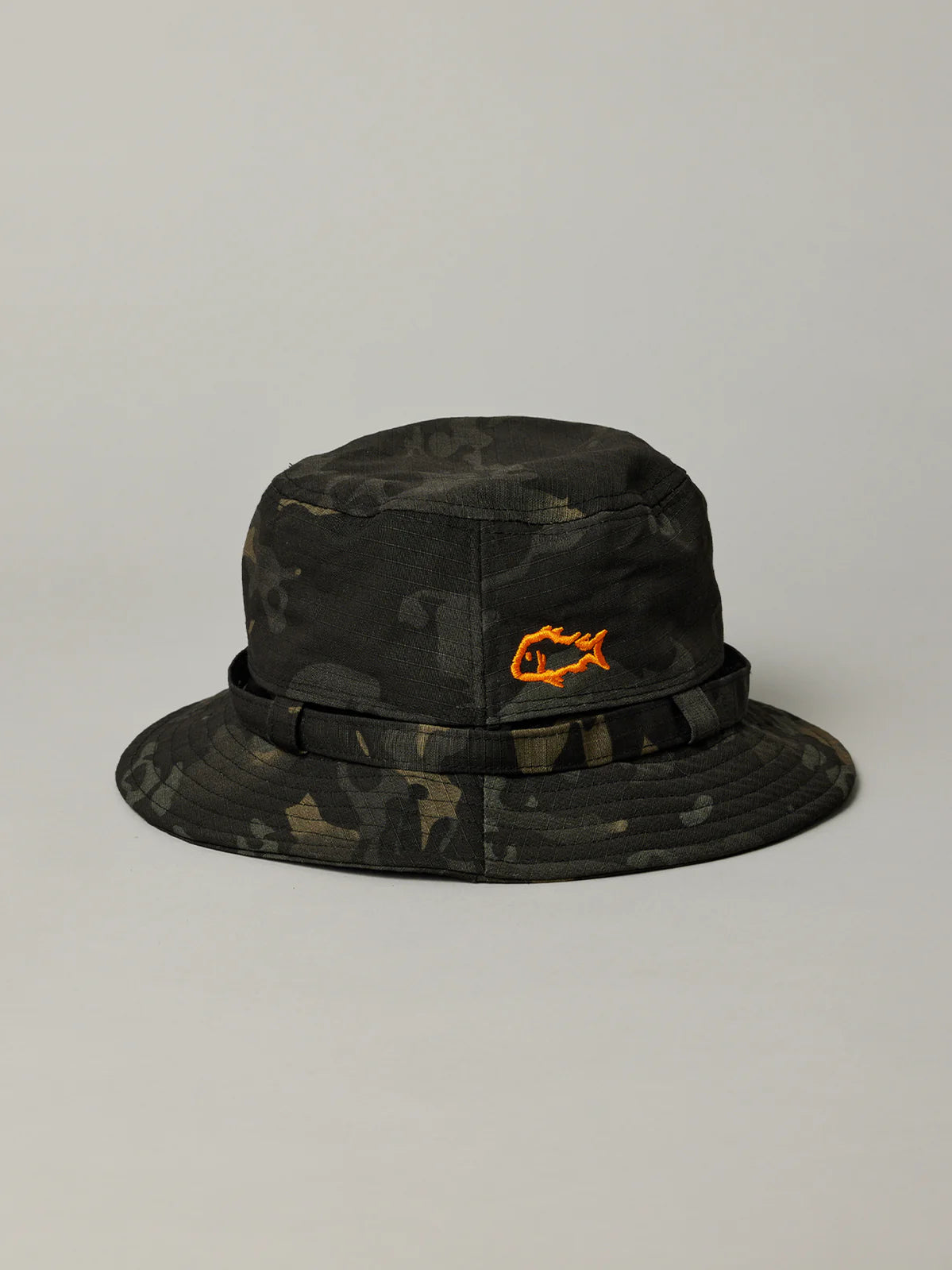 J.A.F Mini Kids Wide Brim | Black Camo