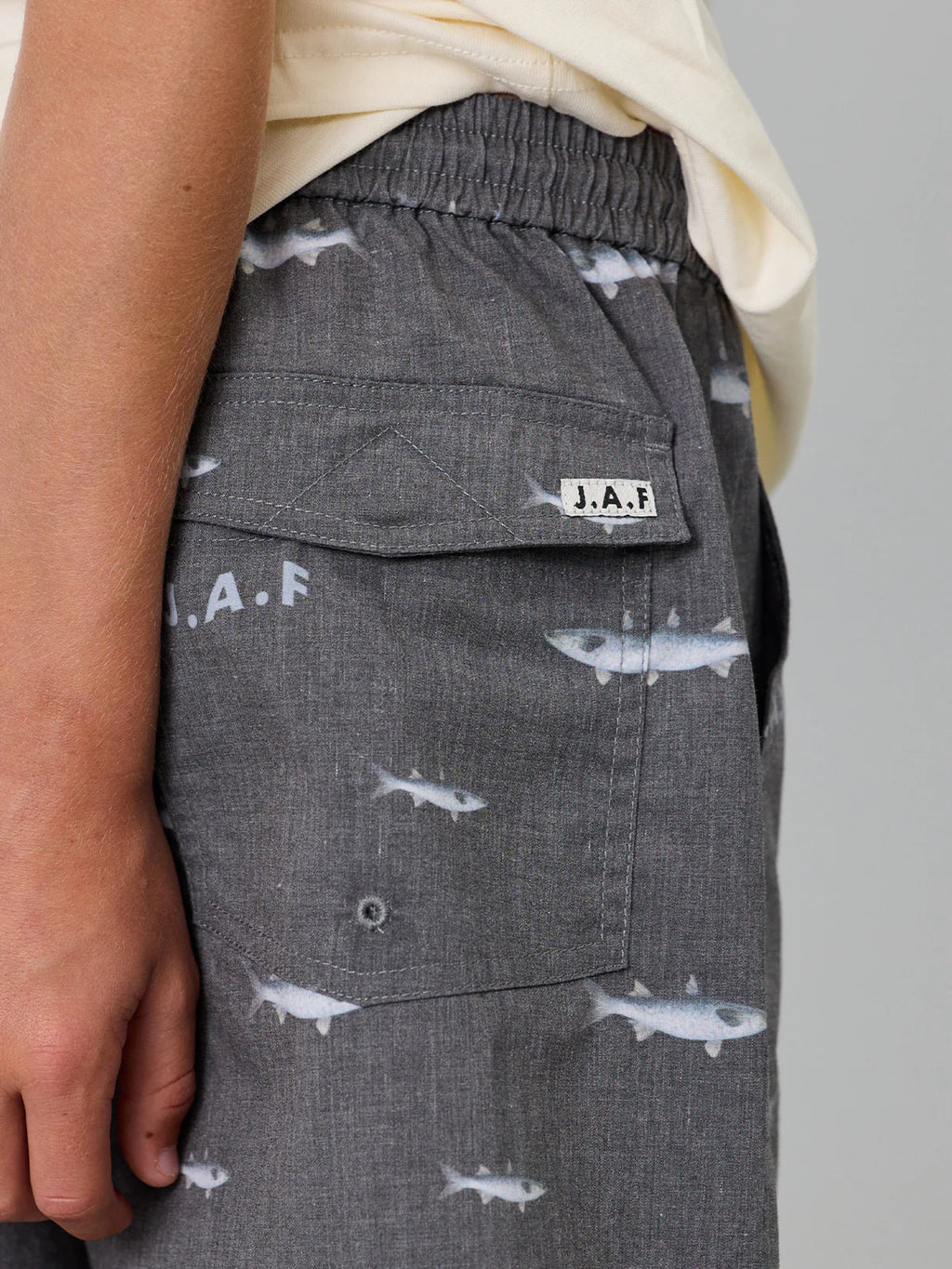 J.A.F Mini Mullet Shorts | Antique Black