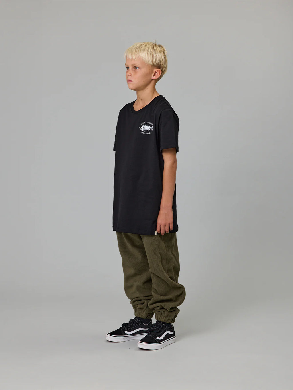J.A.F Mini Snapper Tee | Black