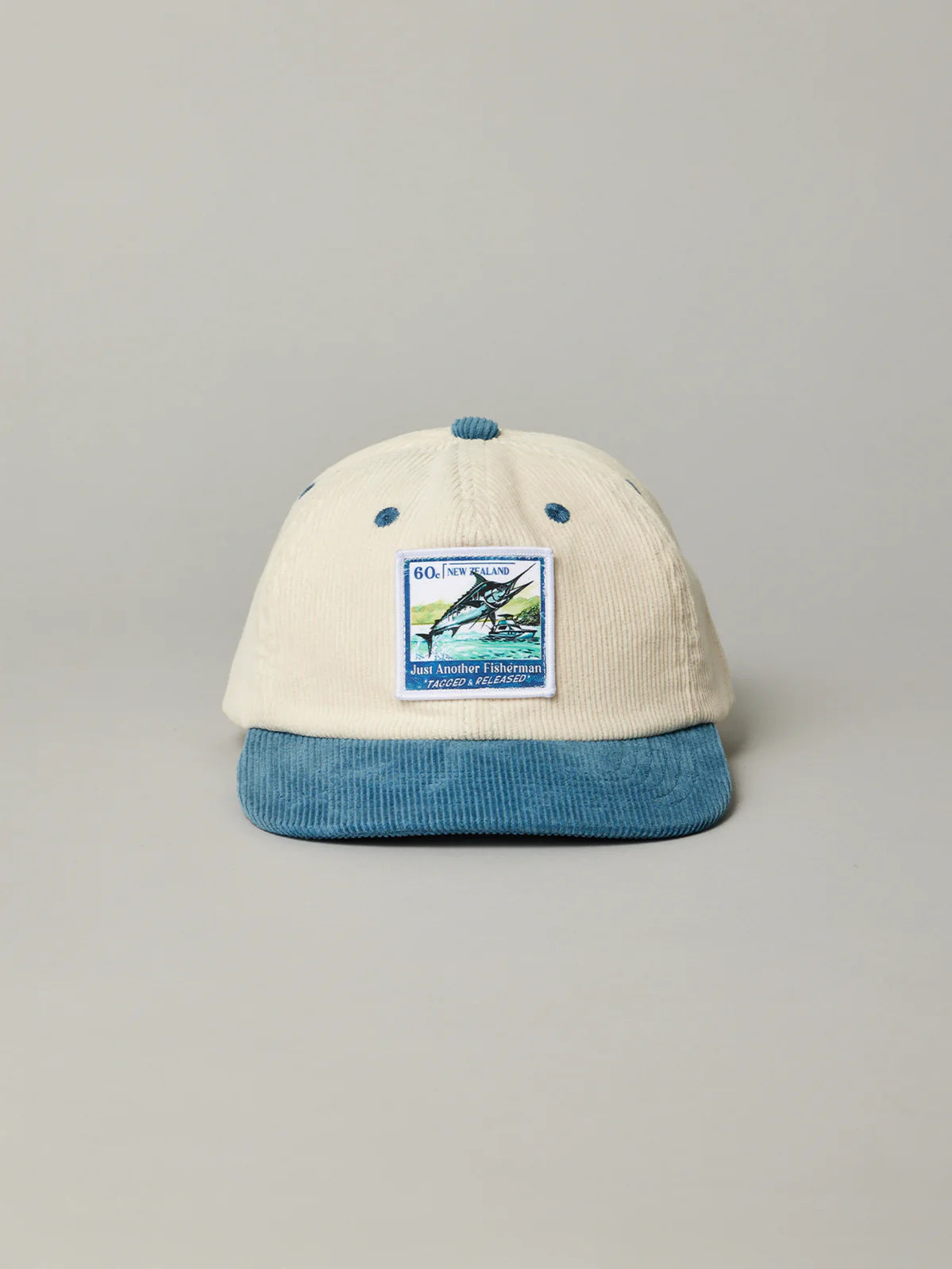 J.A.F Mini Kids Tagged & Released Cap | Off White\Navy
