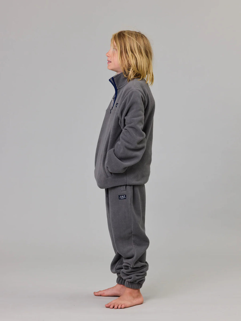 J.A.F Mini Ranger 1/4 Zip | Charcoal