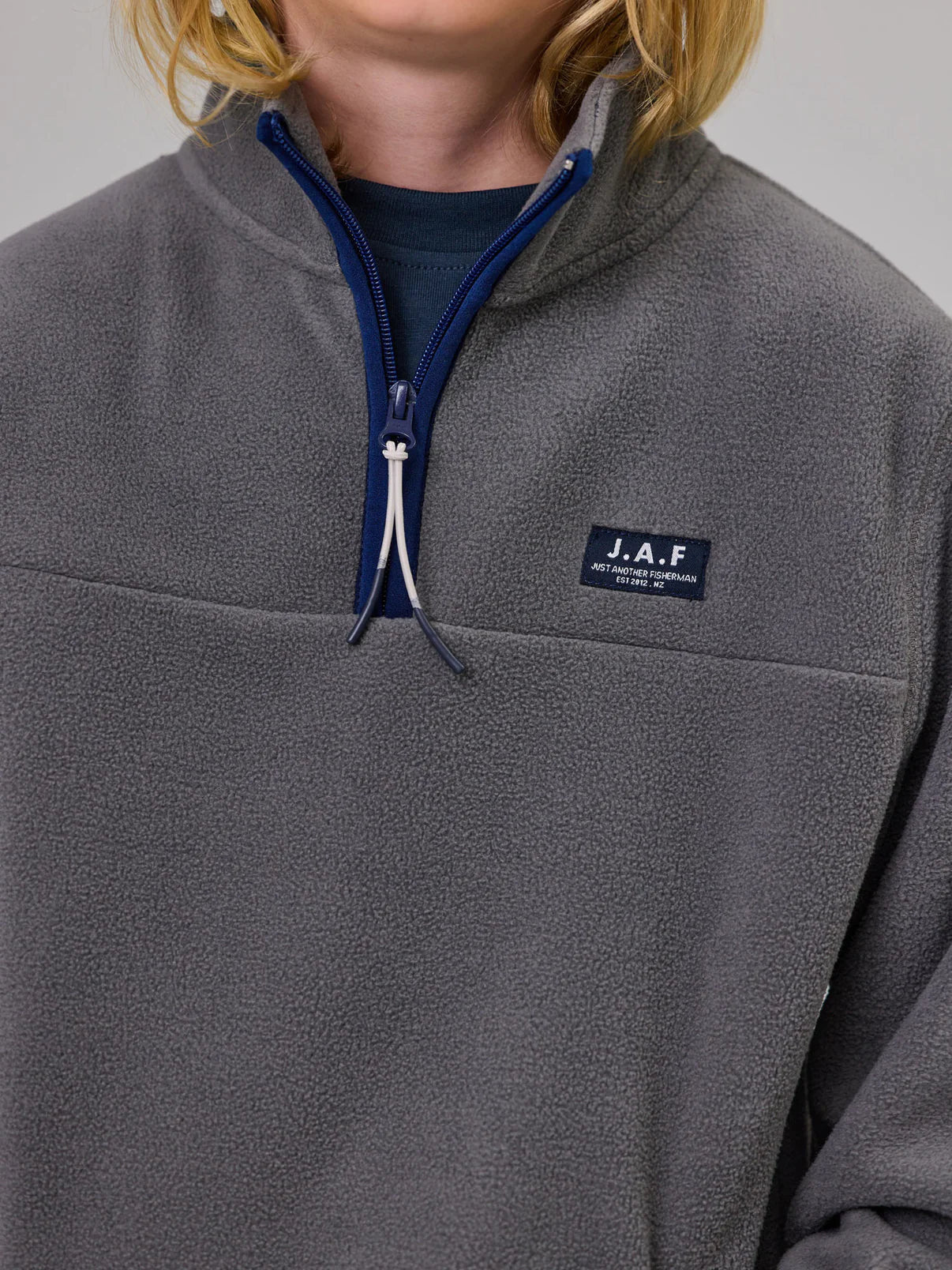 J.A.F Mini Ranger 1/4 Zip | Charcoal