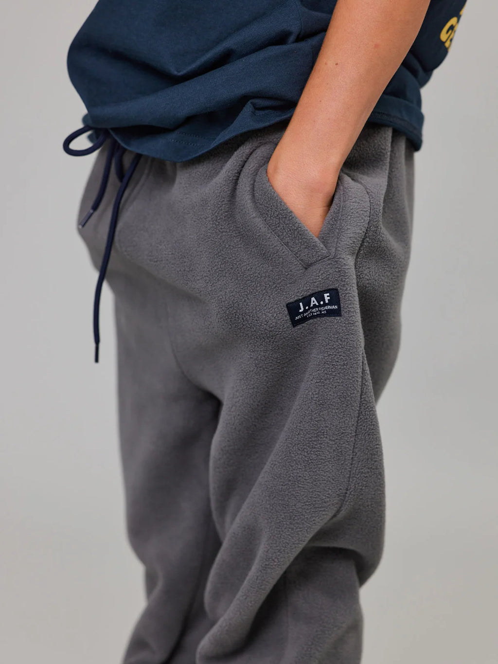 J.A.F Mini Ranger Track Pants | Charcoal