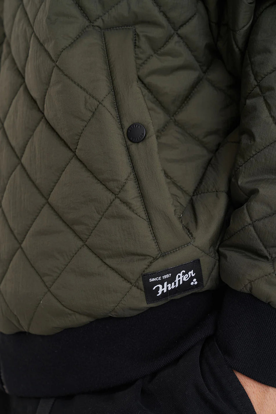 HUFFER Rev Quilted Bomber | Cypress