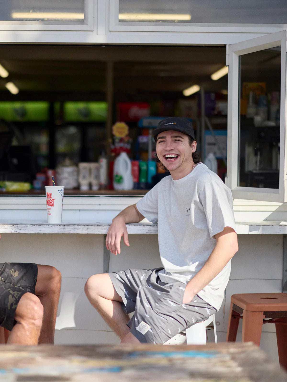 JAF Mullet Stack Volley Shorts | Antique Black