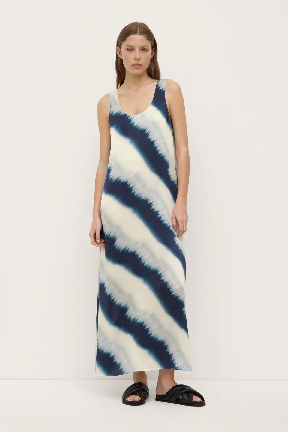 ASSEMBLY LABEL Marabella Silk Midi Dress | Marabella Print