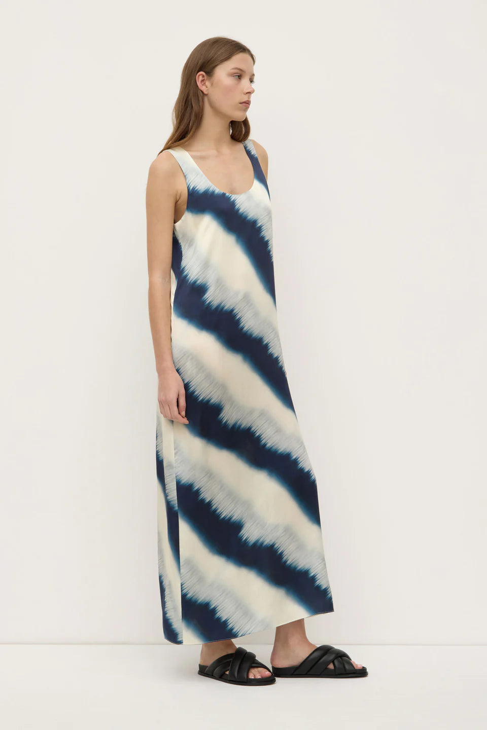 ASSEMBLY LABEL Marabella Silk Midi Dress | Marabella Print