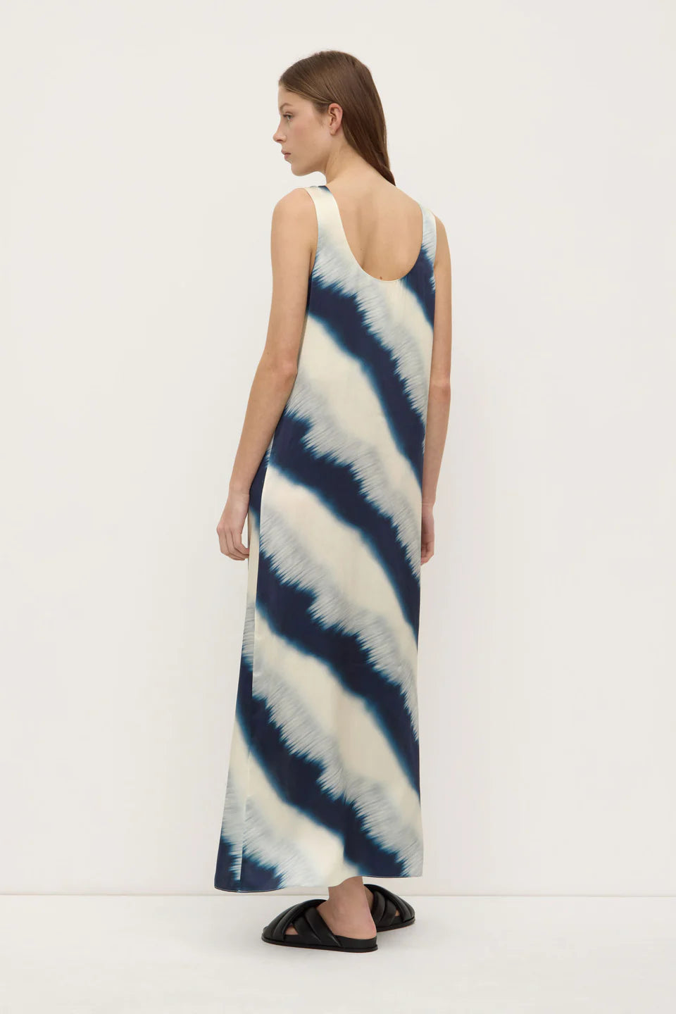 ASSEMBLY LABEL Marabella Silk Midi Dress | Marabella Print